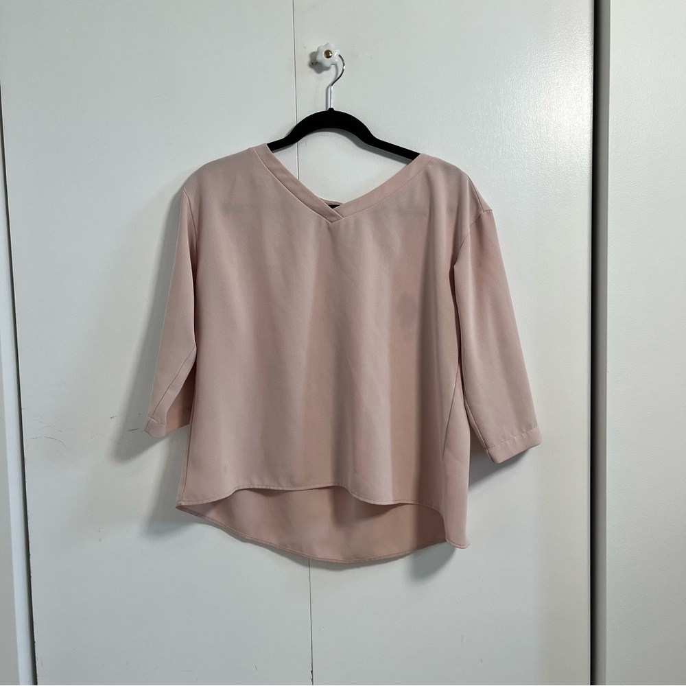 Uniqlo blouse - pink